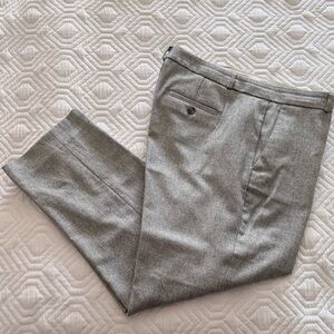 Women’s Banana Republic Light Gray Wool-blend Trouser